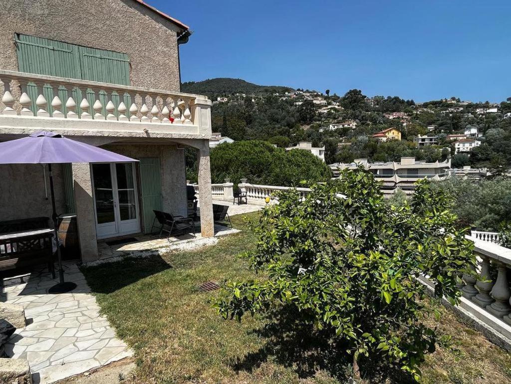 Appartement En Rez De Villa Beausite Mandelieu La Napoule Bagian luar foto