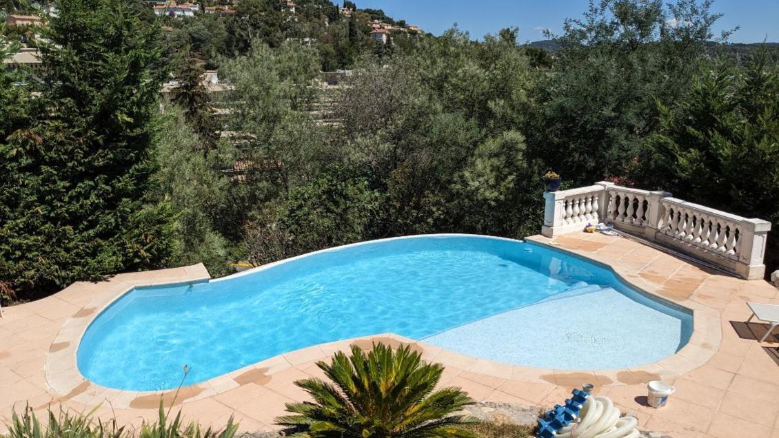 Appartement En Rez De Villa Beausite Mandelieu La Napoule Bagian luar foto